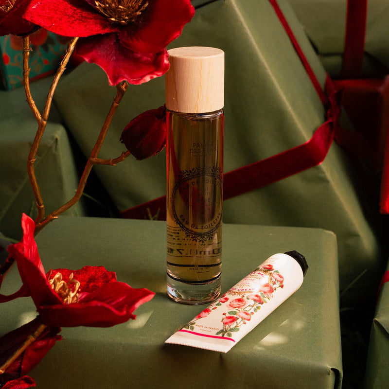 Rose Hand Cream & Eau de Toilette Christmas Gift Set