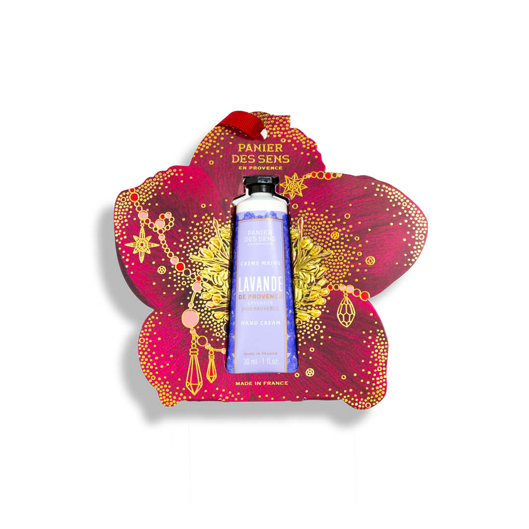 Lavender Hand Cream Flower Christmas Gift Set