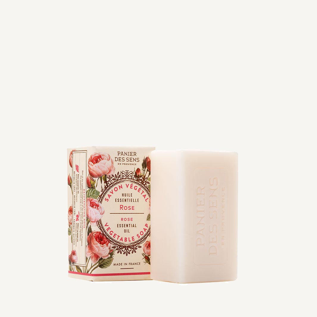 Panier des Sens Rose Bar Soap – Bar Soap with Rose Essential Oil