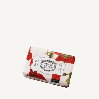 Panier des Sens Shea Butter Bar Soap - Red Poppies