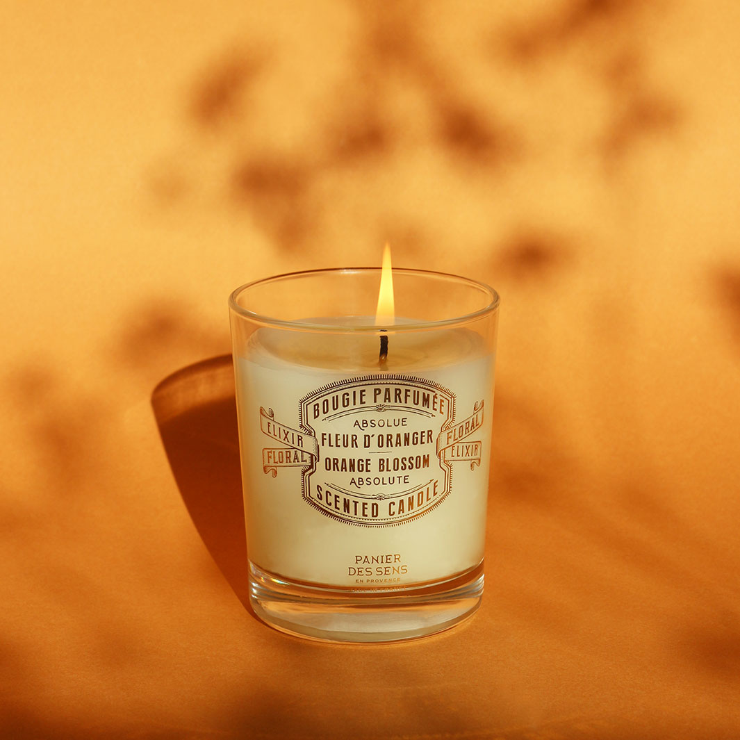 Panier des Sens Scented Candle – Orange Blossom Vegan Candle