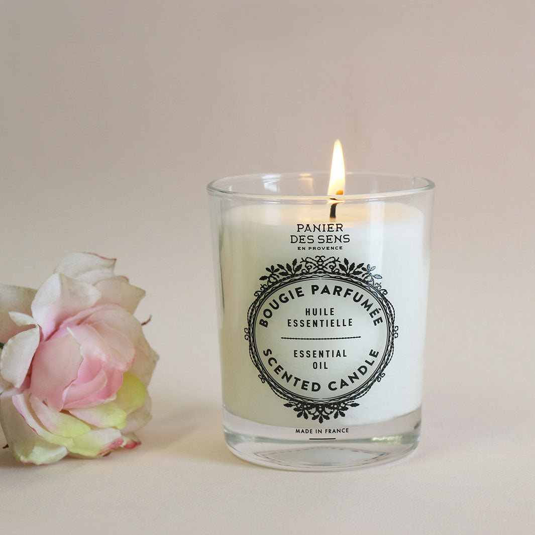 Panier des Sens Scented Candle – Rose Vegan Candle