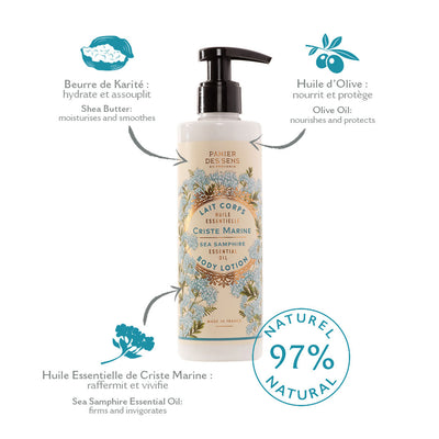 Panier des Sens Shea Butter Body lotion - Stimulating Sea Samphire