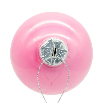 Pearlized Pink Glass Ball Ornaments| Putti Christmas Decorations