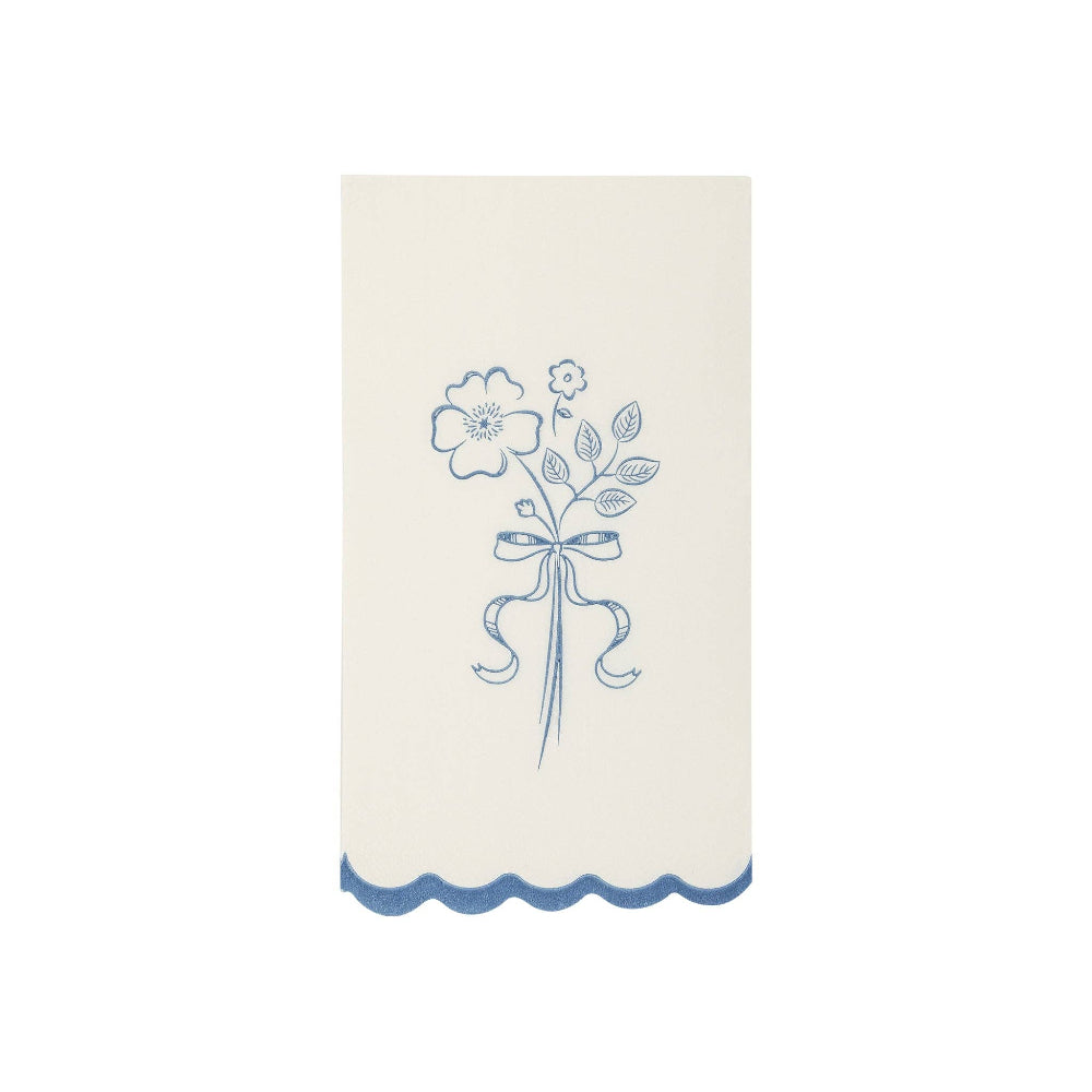 Pembroke Flower Paper Guest Napkin | Putti Party Supplies