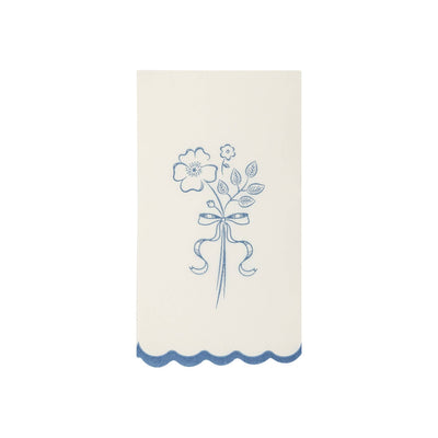 Pembroke Flower Paper Guest Napkin | Putti Party Supplies