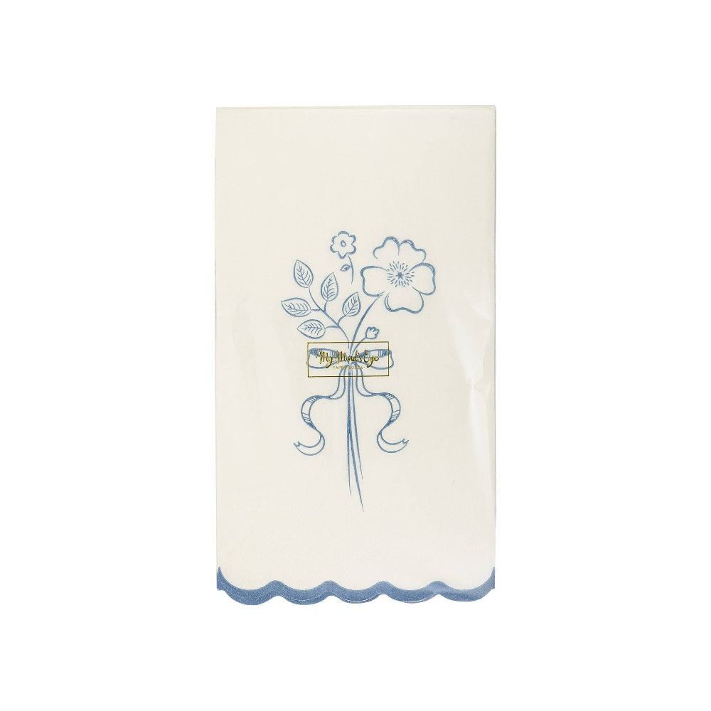 Pembroke Flower Paper Guest Napkin | Putti Party Supplies