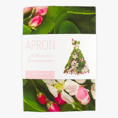 Petal & Pins Apple Blossom Design Apron | Putti Fine Furnishings