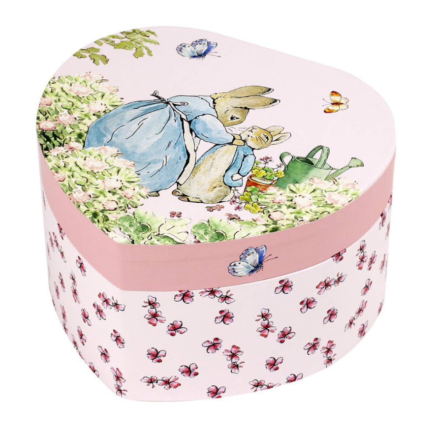 Peter Rabbit Heart Music Box | Le Petite Putti