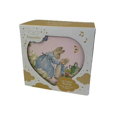 Peter Rabbit Heart Music Box | Le Petite Putti