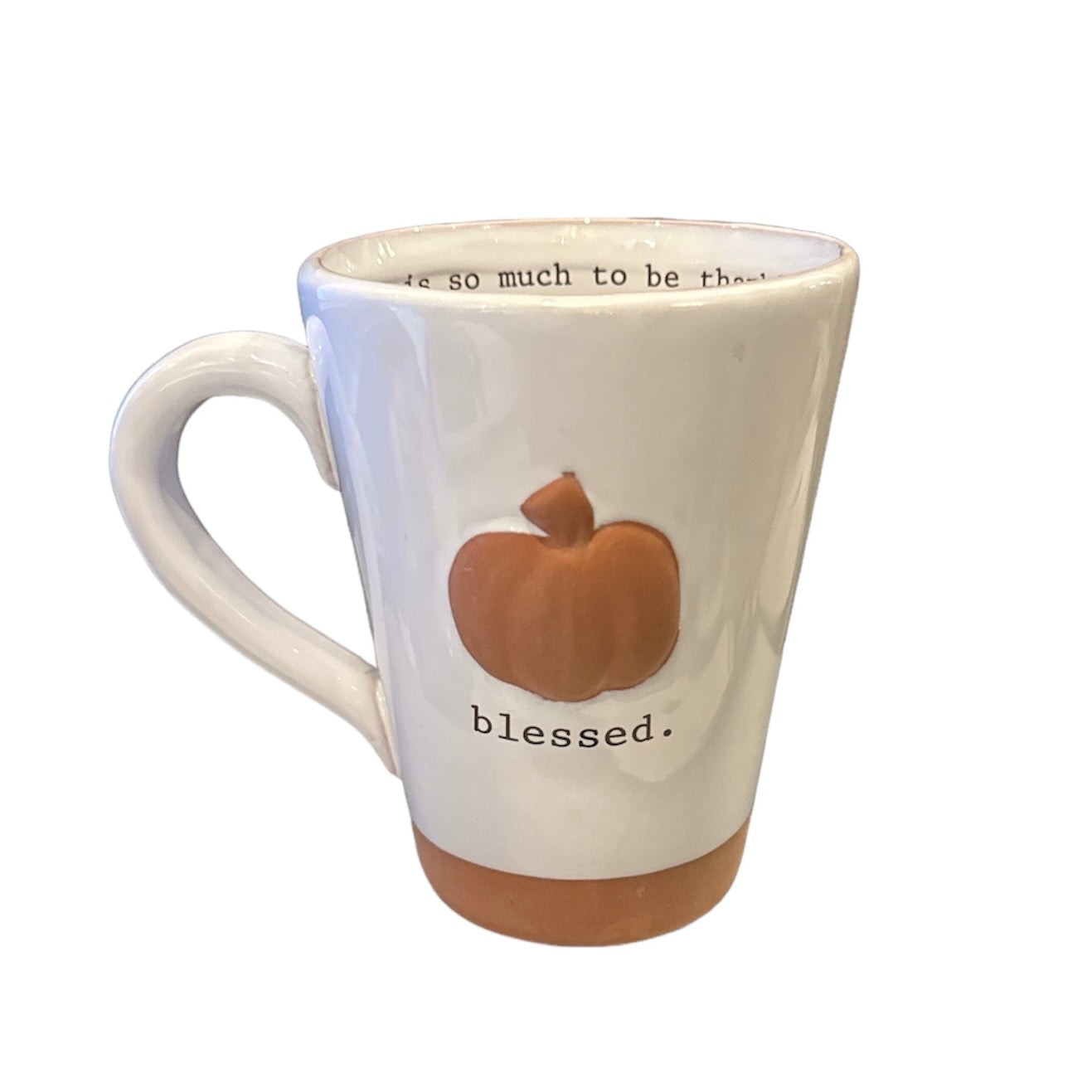 "Blessed" Pumpkin Mug | Putti Celebrations