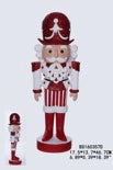 Resin Peppermint Nutcracker