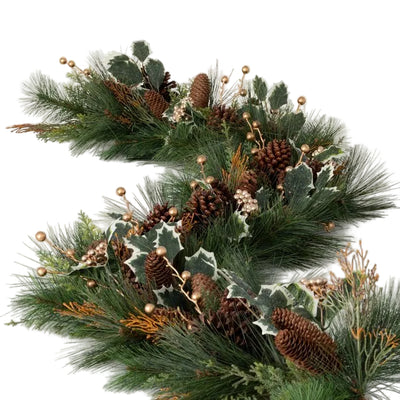 Pine and Holly Garland | Putti Christmas Celebrations