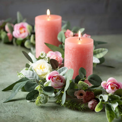 Pink Ranunculus Garland | Putti Fine Furnishings