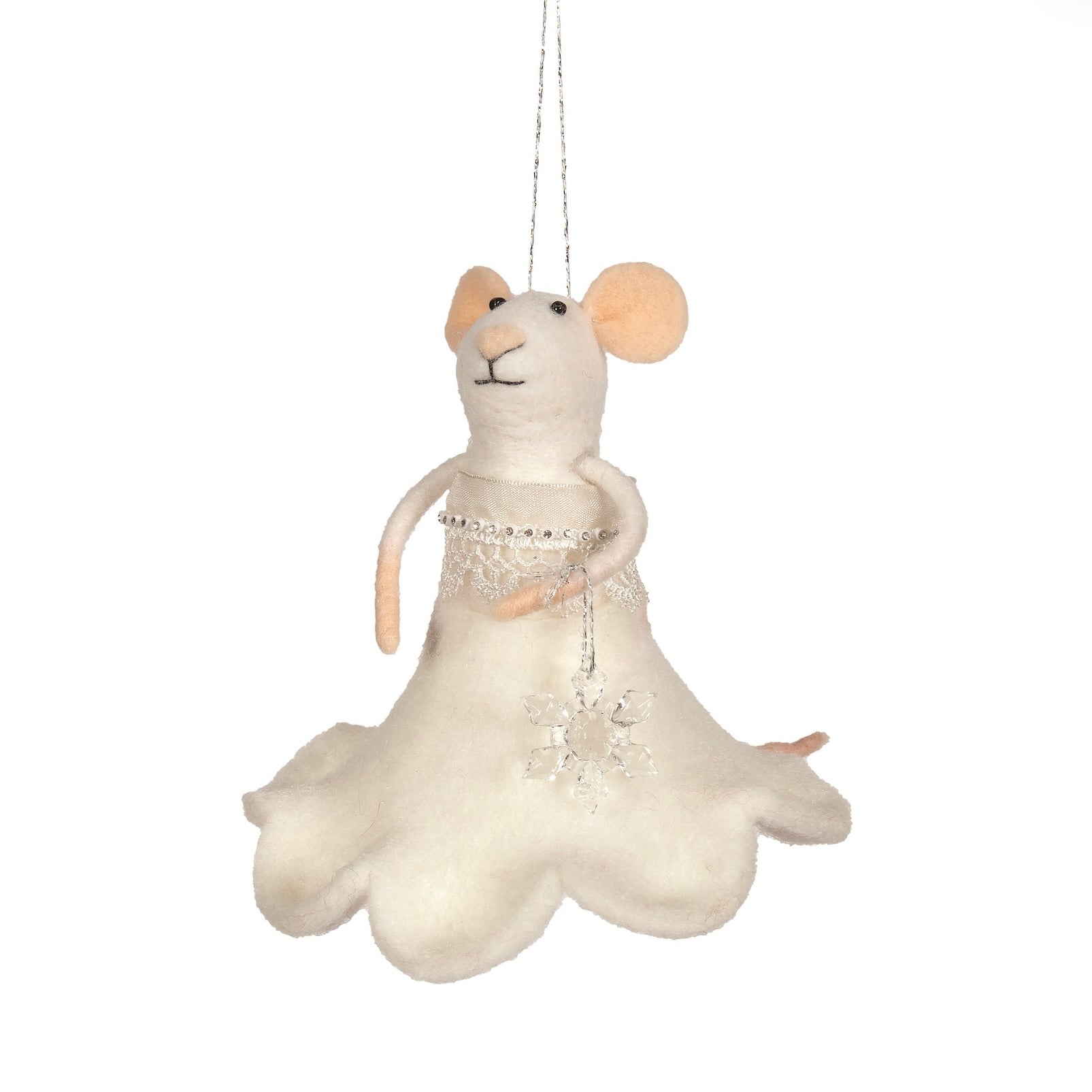 Princess Mouse Ornament | Putti Christmas Decorations