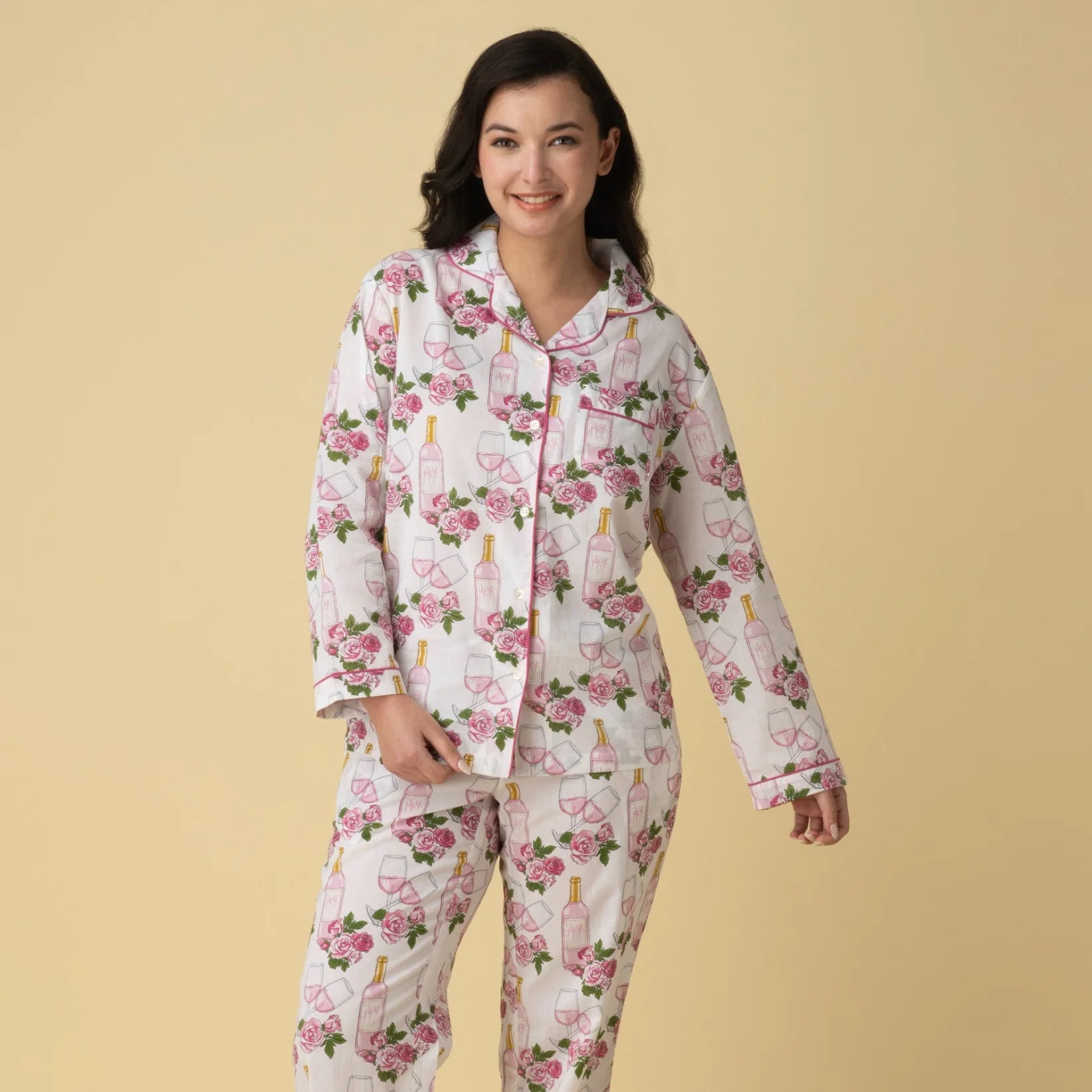 Rose Pajama Set | Putti Fine Fashions