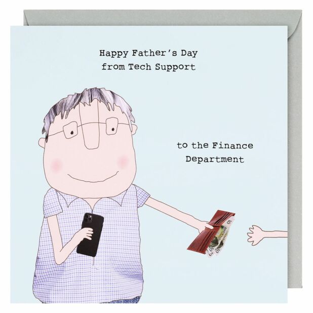 Rosie Made a Thing Greeting Card - Tech Support | Putti Celebrations