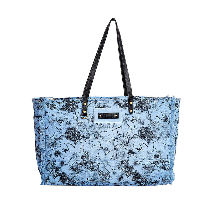 Myra Bag Bleu Creek Meadow Weekender Bag | Putti Fine Fashions