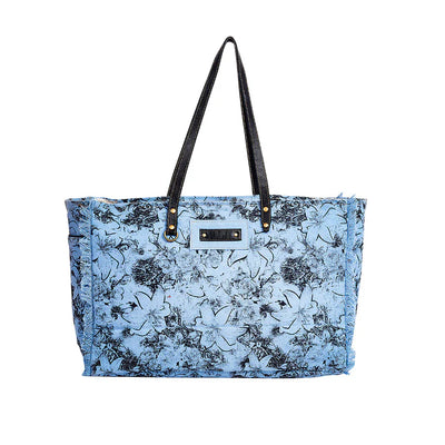 Myra Bag Bleu Creek Meadow Weekender Bag | Putti Fine Fashions
