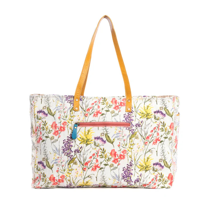 Myra Bag Meadow Peace Weekender Bag | Putti Fine Fashions