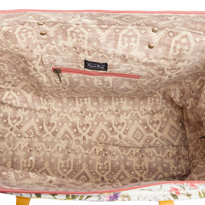 Myra Bag Meadow Peace Weekender Bag | Putti Fine Fashions