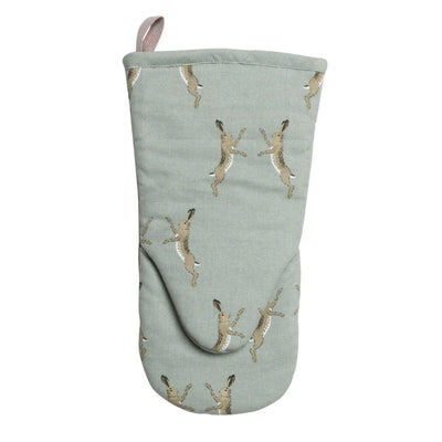 Sophie Allport Boxing Hares Oven Mitt