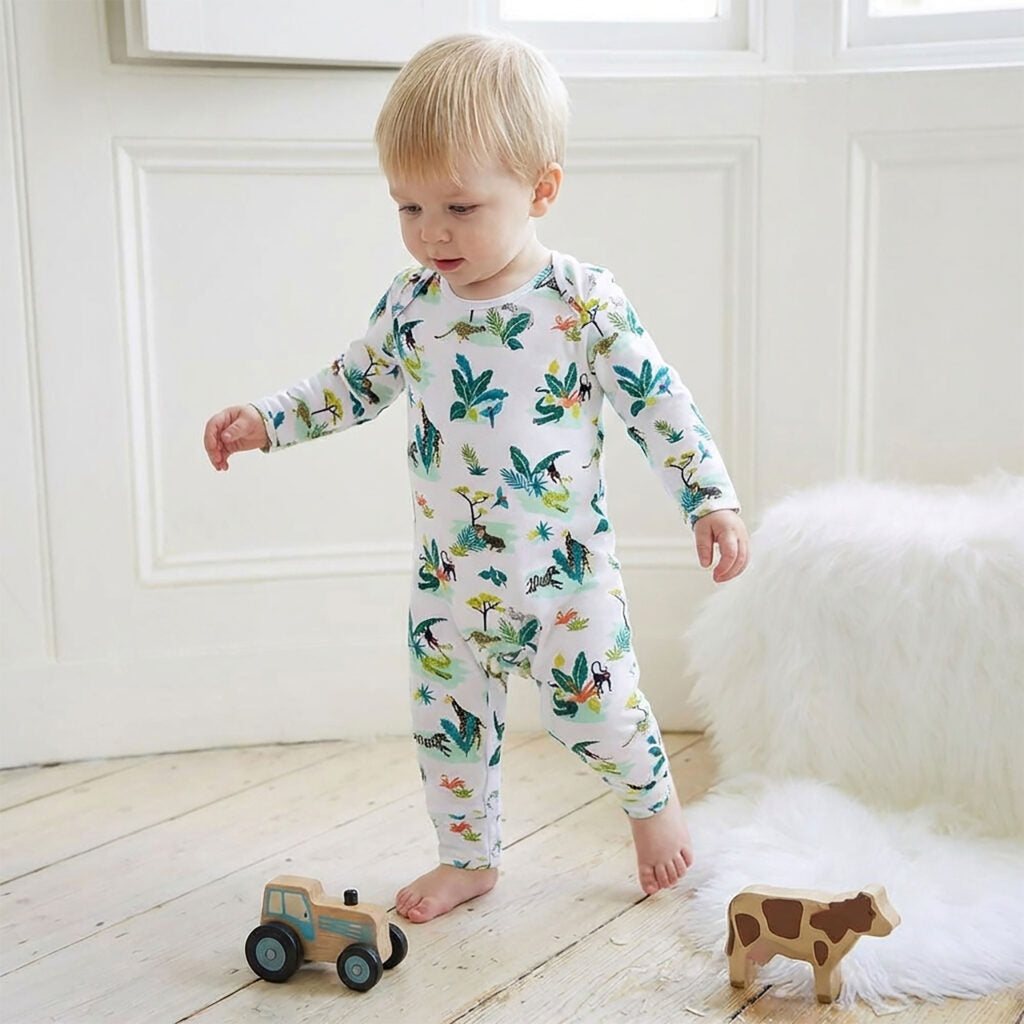 Safari Print Jumpsuit