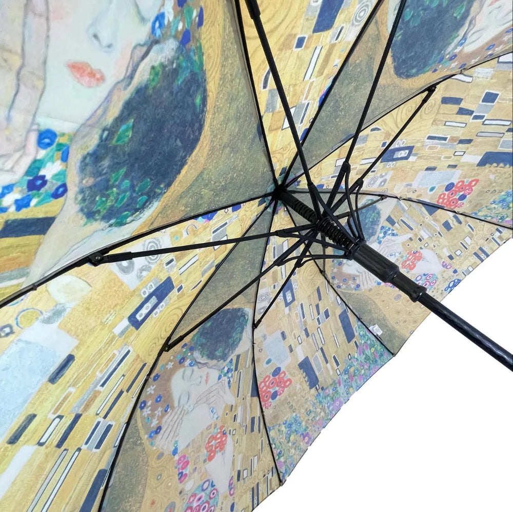 Soake London Classic Klimt The Kiss Walking Stick Umbrella | Putti Fine Fashions
