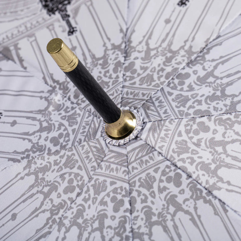 Soak London Paris Black and White Walking Stick Umbrella | Putti Fine Fashions