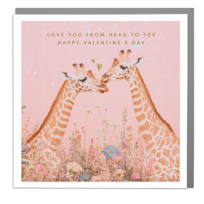 "Love You From Head to Toe" Valentine's Day Card  | Putti Fine Furnishings