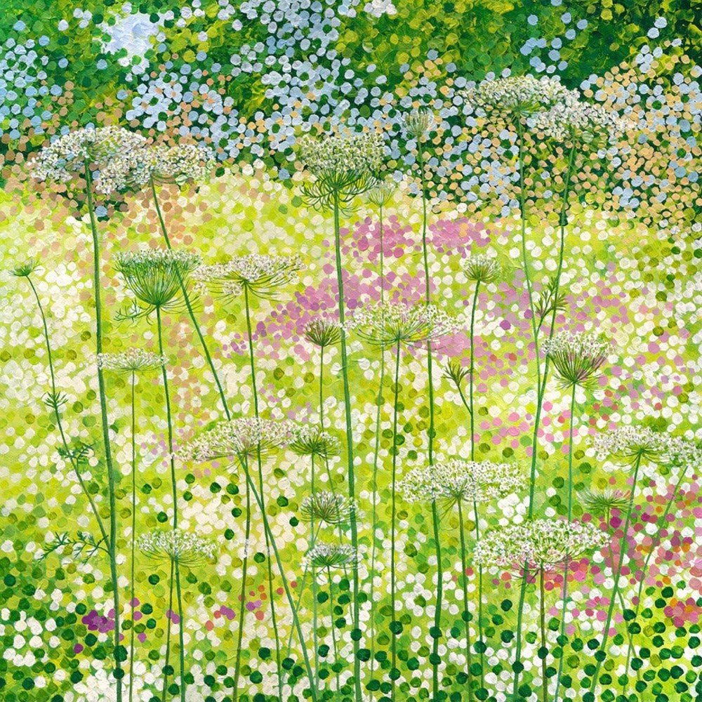 Susan Entwistle Queen Anne's Lace Greeting Card | Putti Celebrations