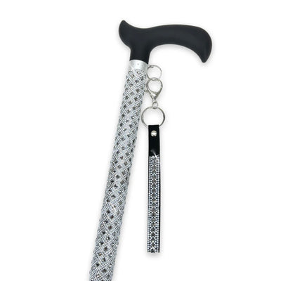 Jacqueline Kent "Sugar Cane" Mystique Opal Adjustable Medical Cane | Putti
