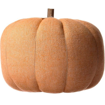 Large Orange Felted Wool Pumpkin