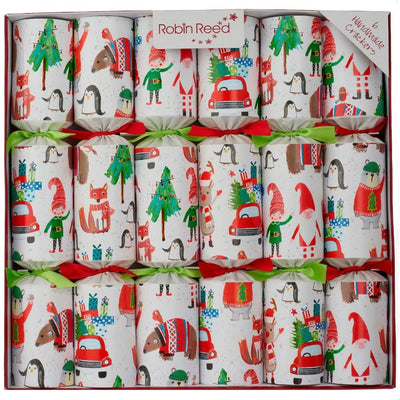 Robin Reed "Racing Elf" Christmas Crackers | Putti Christmas Canada