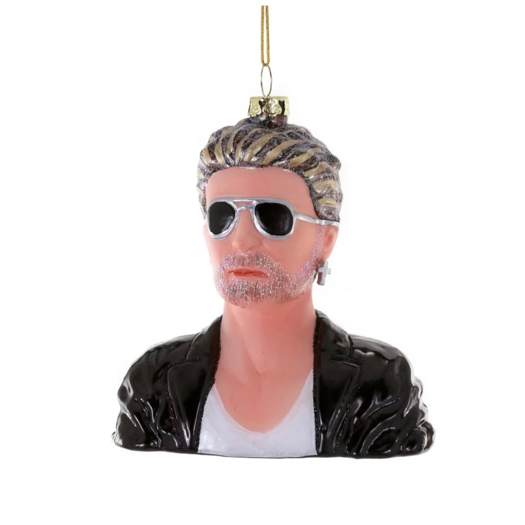 Cody Foster George Michael Ornament | Putti Christmas