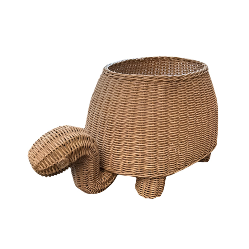 Turtle Rattan Basket