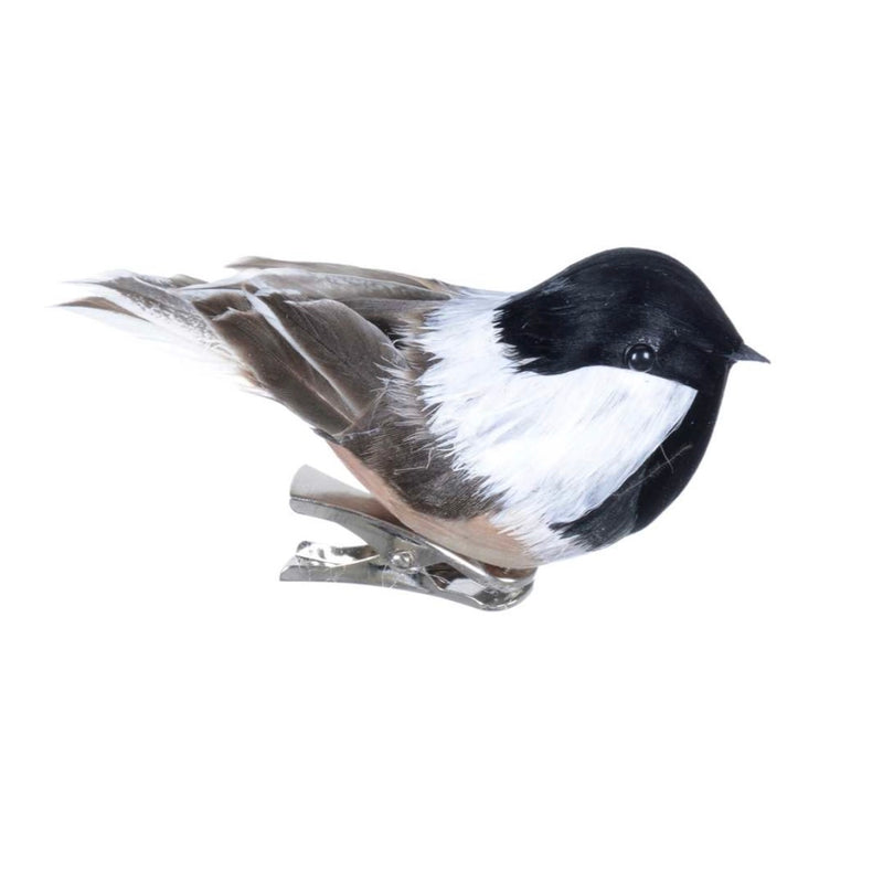 Feather Chickadee on Clip