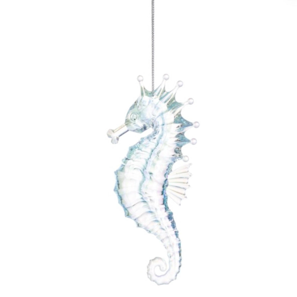 Seahorse Acrylic Ornament | Putti Christmas Canada