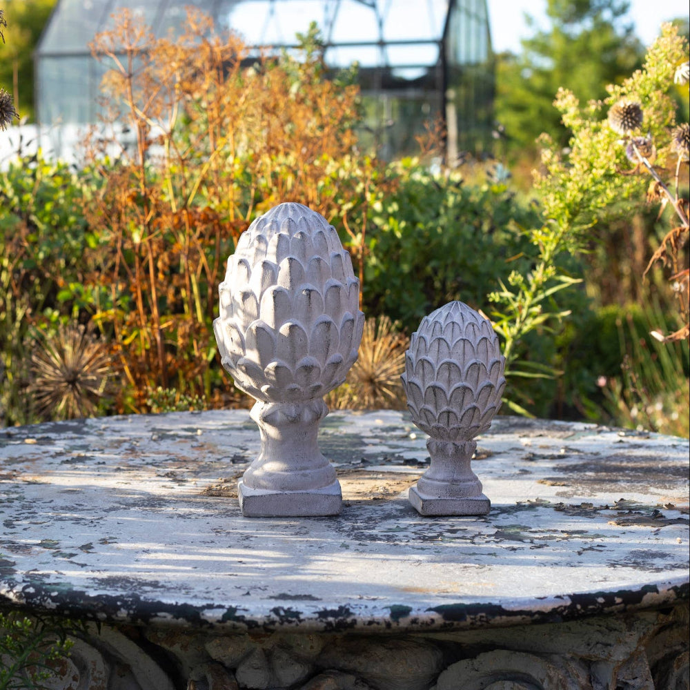 Small Cement Artichoke | Putti Fine Furnishings