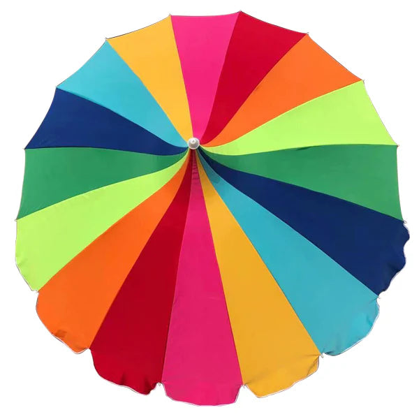 Soake UK Rainbow Garden Parasol Umbrella | Putti Fine Furnishings