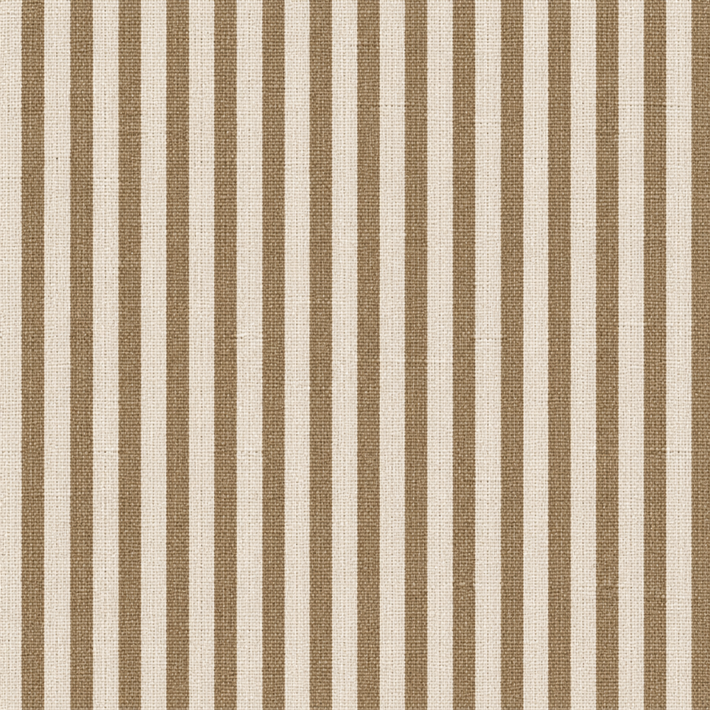 Stripe Linen Shirt Dress - Natural and White | Putti Fine Fashions