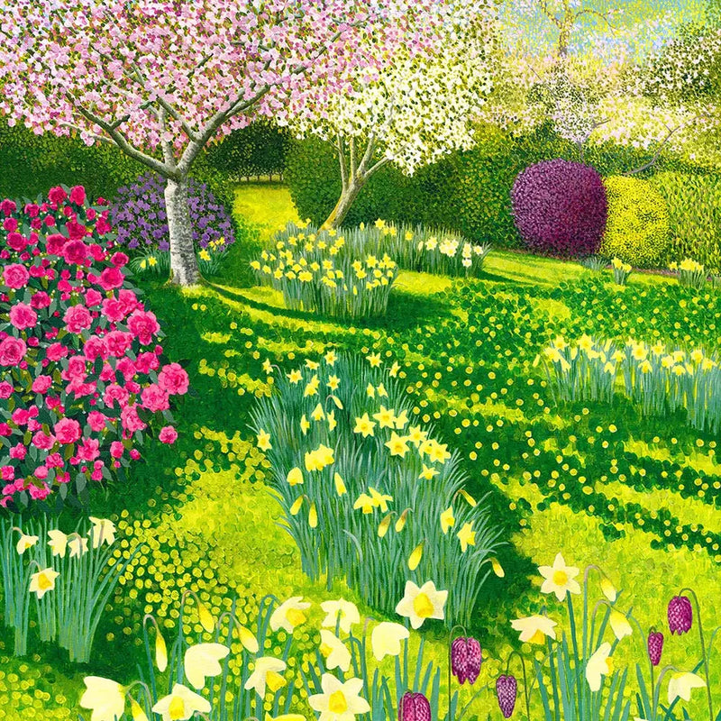 Susan Entwistle Spring Garden Greetinng Card | Putti Celebrations