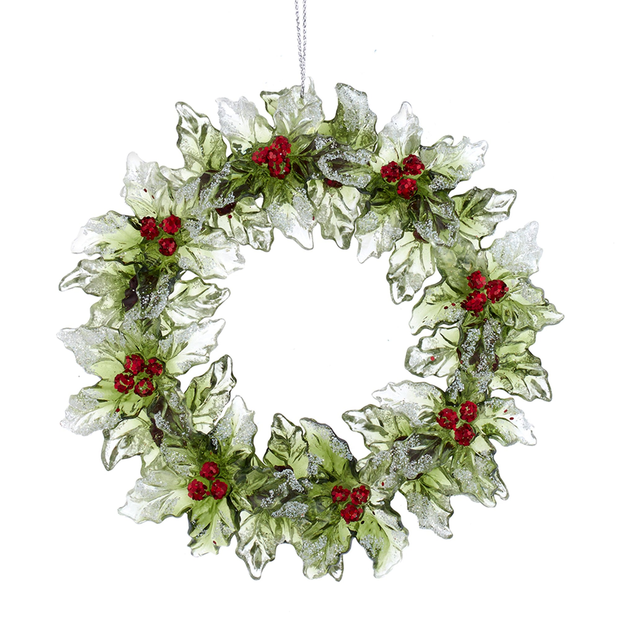 Plastic Wreath Ornament