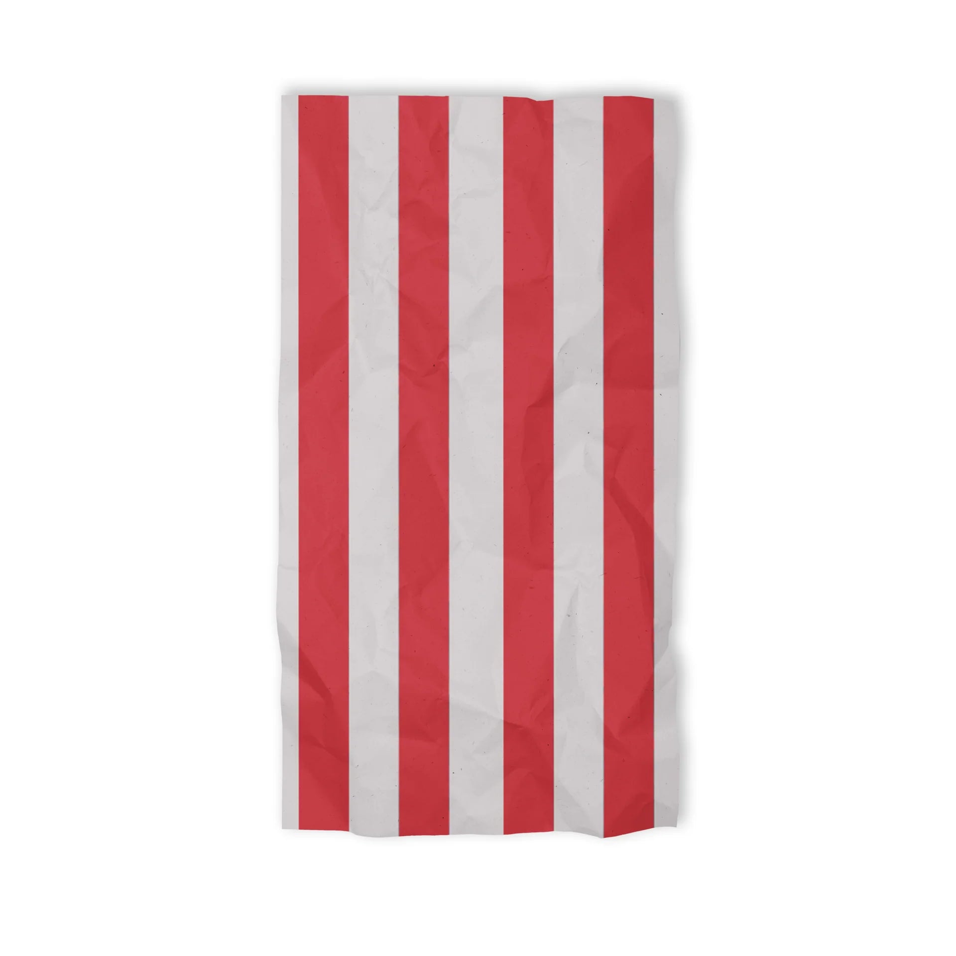 Red and White Stripe Tissue Paper Pack