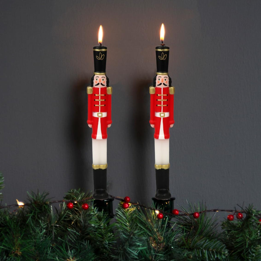 Talking Tables UK Nutcracker Candles | Putti Christmas