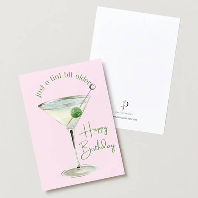 "Tini Bit Older" Birthday Card | Putti Celebrations