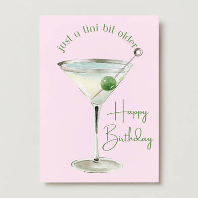 "Tini Bit Older" Birthday Card | Putti Celebrations