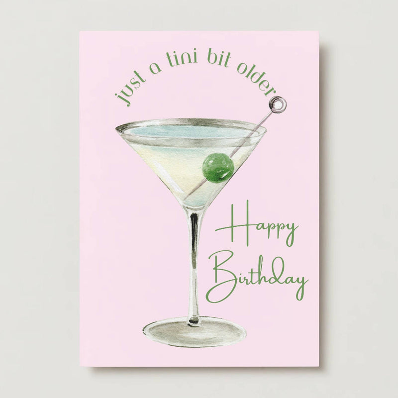 "Tini Bit Older" Birthday Card | Putti Celebrations