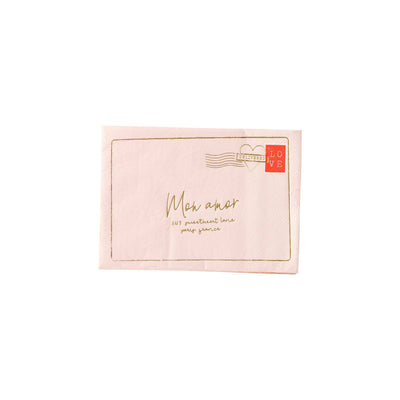 Valentine Love Note Shaped Napkin | Putti Celebrations
