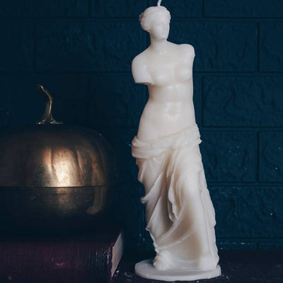 Venus de Milo Pillar Candle | Putti Fine Furnishings